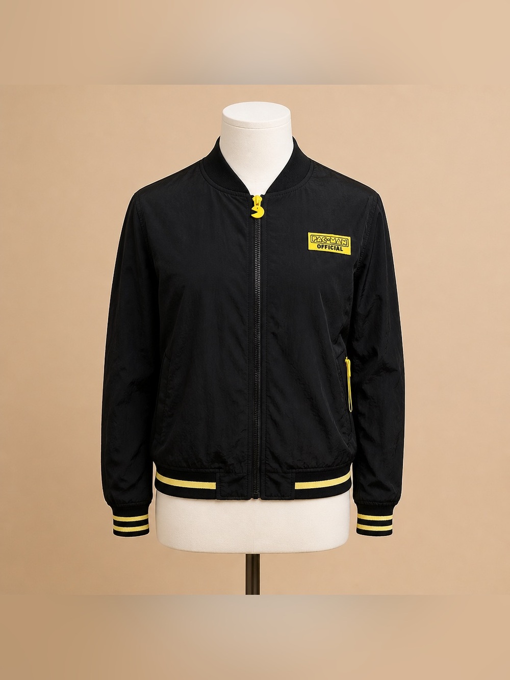 Justice Girls XL 16/18 Pac Man Mini Bomber Jacket